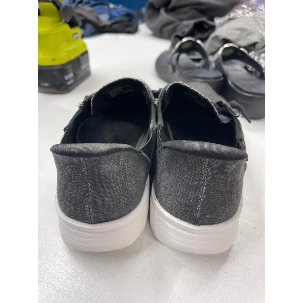 Skechers Hands Free Slip-ins Swift Fit Black Rose Gold Sneakers Womens 9